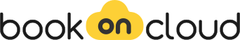 BookOnCloud logo with transparent background and black letters