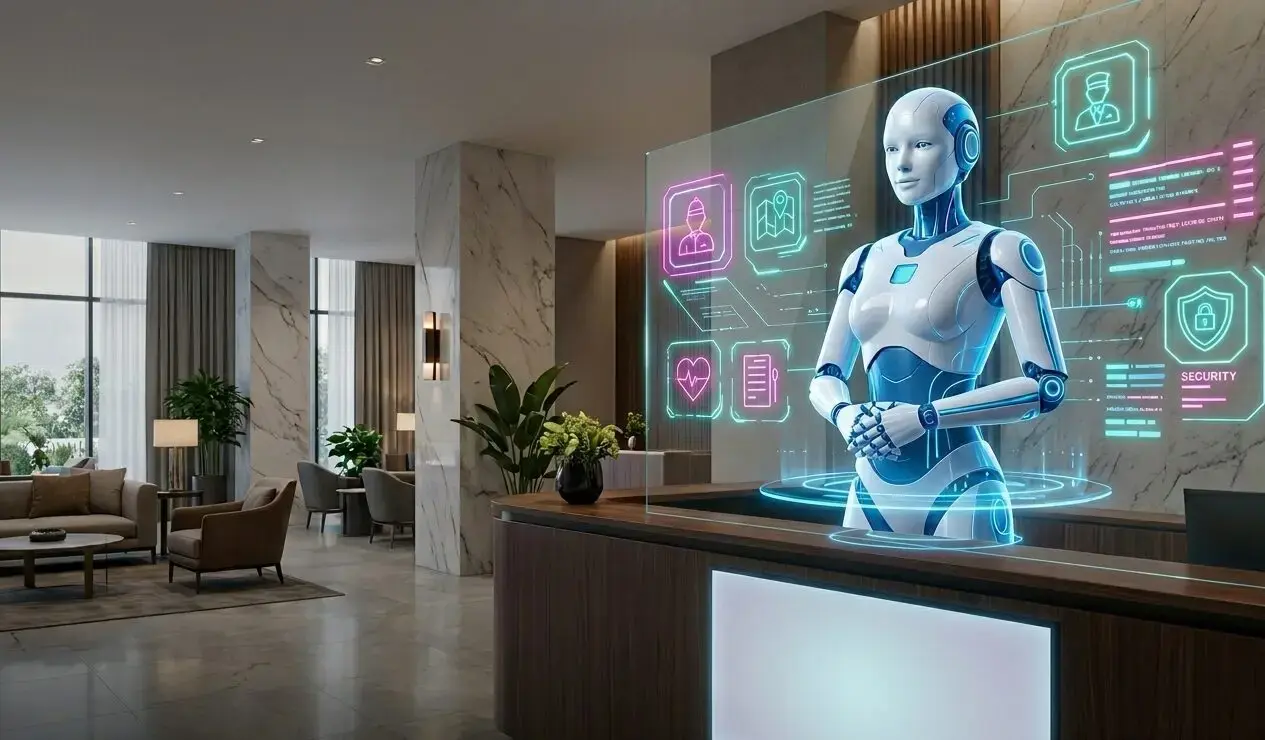 Ai hotel reception